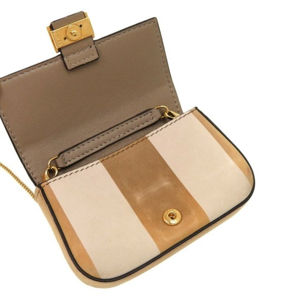FENDI Cream Shoulder Bag - Picture 7 of 11